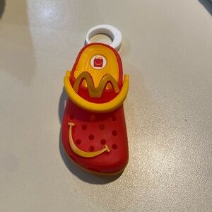 McDonald’s Red Croc Keychain Happy Meal Toy       crocs toys